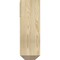 Ekena Millwork Legacy Craftsman Rough Sawn Bracket w/ Offset Brace, Douglas Fir, 8"W x 20"D x 24"H BKT0806X20X24LEC04RDF - alternate 2